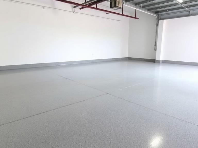 concrete garage floor Des Moines Iowa
